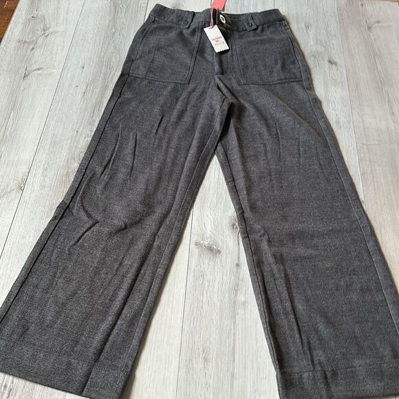 WHITE STUFF BELLE TWEEDY WIDE LEG TROUSER
IN GREY MULTI SIZE 10 NWT - Picture 10 of 11